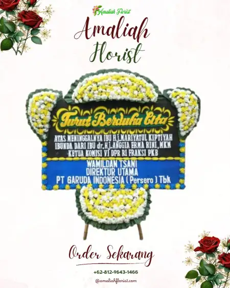 Papan Bunga Duka Arumanis
